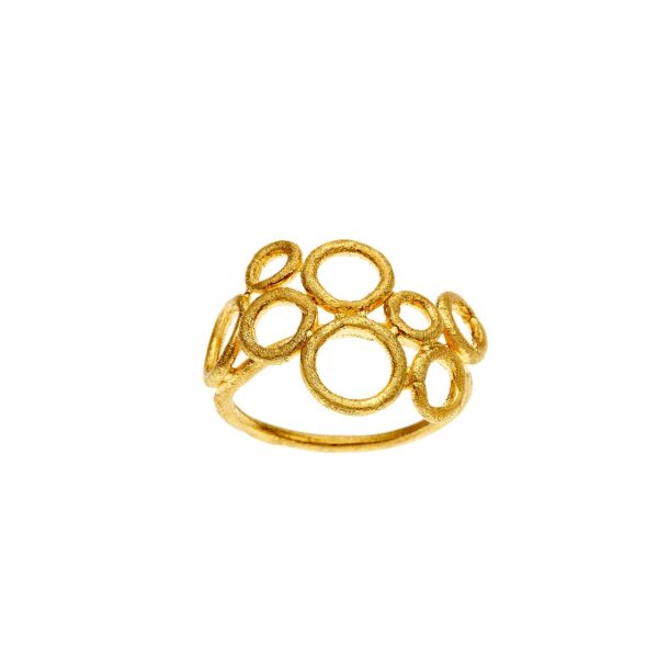 Fisalides Ring - Gold pl. Silver