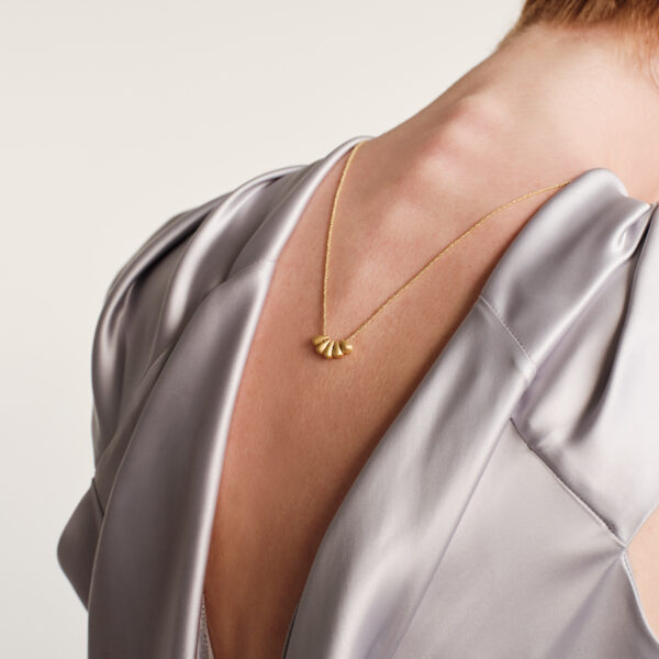 Alternative view of LIKE WATER Necklace - Pl. Silver