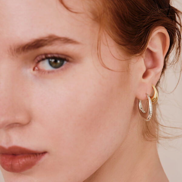 Alternative view of KIRKI Hoops - Silver