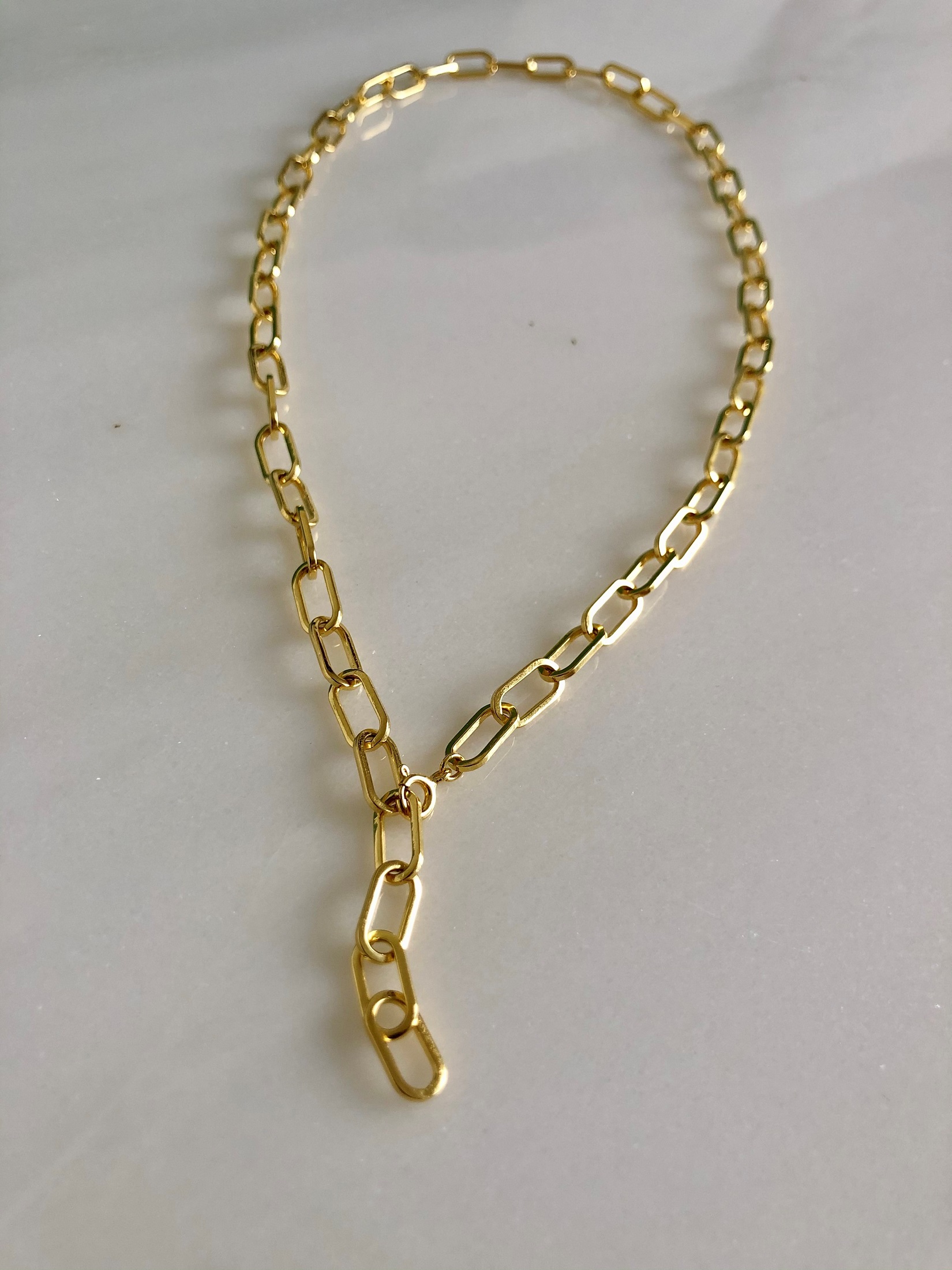 SADE Chain Necklace - Gold pl. Silver | Danai Giannelli