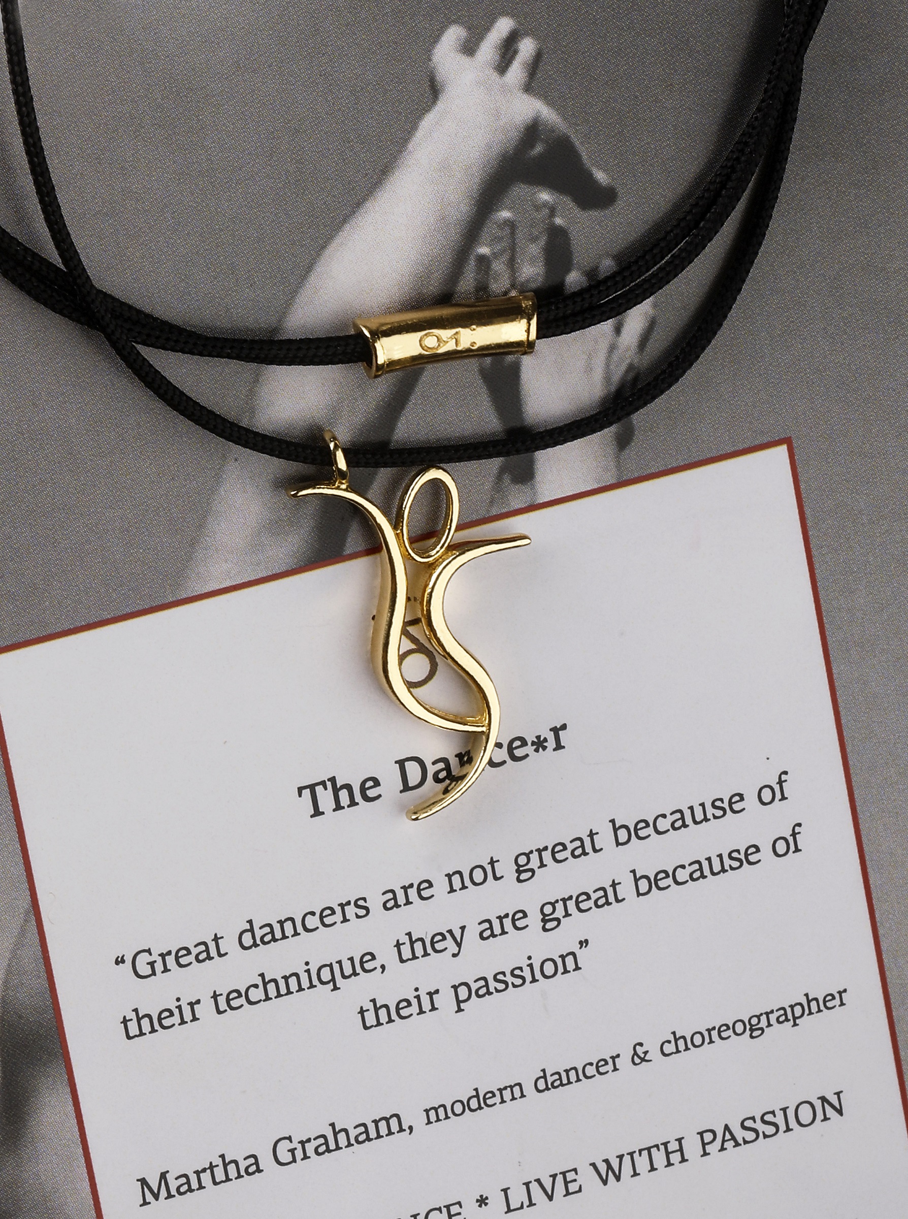 Eilygen Never Miss A Chance To Dance Necklace – Stainless Steel Dancer Gift With Heart Charm, 18" Chain - View #13