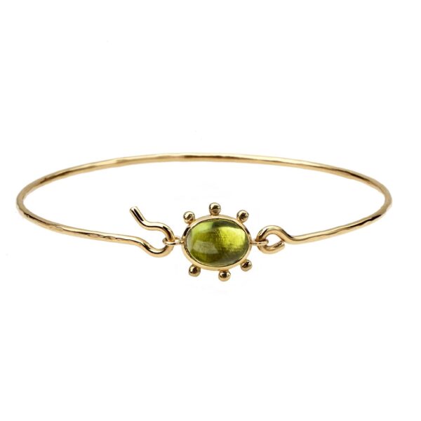 PERIDOT Bracelet - Solid Gold