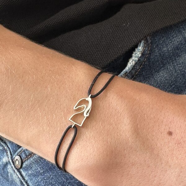Alternative view of THE KNIGHT Lucky Charm Bracelet - Silver