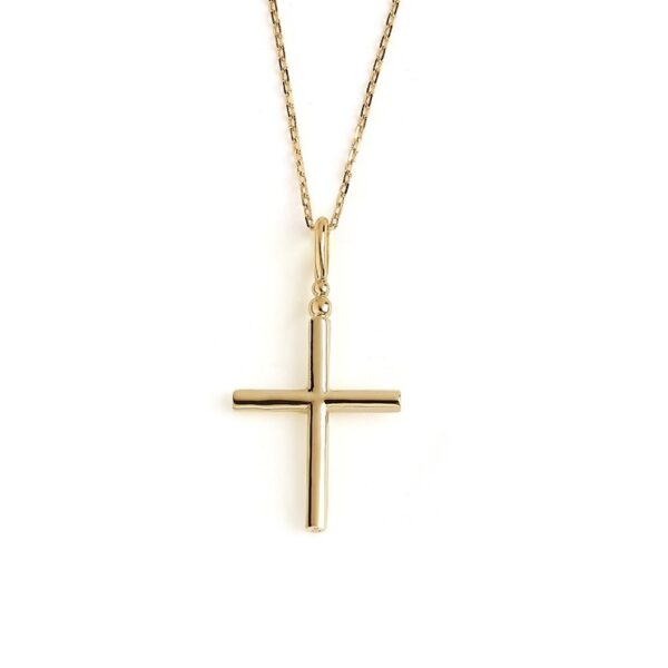 HALO Handmade Cross Small - Solid Gold