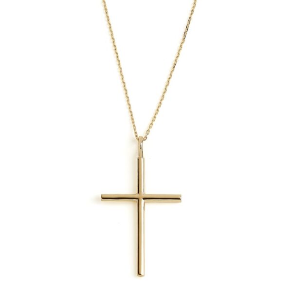 HALO Handmade Cross Large - Solid Gold